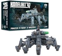 Warlord Games Panzer IV Ausf. X Walker - Axis Miniatures for Konflikt 47 Highly Detailed 28mm Scale Miniatures
