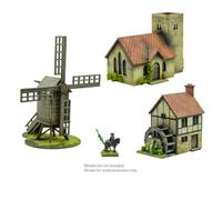 Warlord Games Pike & Shotte Epic Battles - Village Scenery Pack - Brand New And Sealed