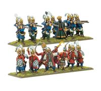 Warlord Games Pike & Shotte: Ottoman Janissaries Regiment Set | Hobby Figures & Accessories, 28mm Miniatures for Tabletop Wargaming