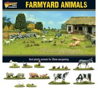 Warlord Games Plastic Farmyard Animals Miniatures Tabletop Model Scenery