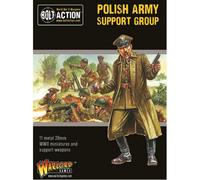 Warlord Games Polish Army Support Group (Hq, Mortar & mmg) - Brand New And Sealed