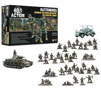 Warlord Games Rattenkrieg - German Veteran Infantry Starter Army - 28mm Scale Miniatures for Bolt Action Highly Detailed World War 2 Miniatures