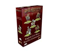 Warlord Games Royalist Commanders- Epic Scale Miniatures for Pike & Shotte Highly Detailed English Civil Wars Miniatures for Table-top Wargaming