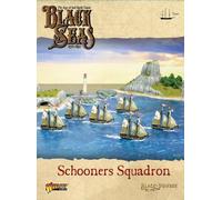 Warlord Games Schooners Squadron - 1/700 Scale Miniature for Black Seas Highly Detailed Age of Sail Era Miniatures for Table-top Wargaming