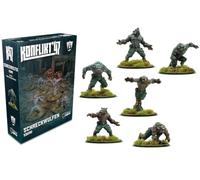 Warlord Games Miniatures - Schreckwulfen Squad Axis for Konflikt 47, Highly Detailed 28mm