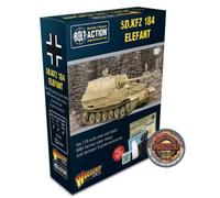 Warlord Games Sd.Kfz 184 Elefant Heavy Tank Destroyer 1:56 / 28mm Resin Scale Model Tank for Bolt Action Highly Detailed World War 2 Miniatures