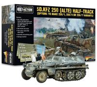 Warlord Games Sd.Kfz 250 Alte (Options For 250/1, 250/4 & 250/7) - 1:56 / 28mm Plastic Scale Model For Bolt Action Highly Detailed World War 2 Miniatures for Table-top Wargaming