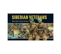 Warlord Games Siberian Veterans Infantry - 28mm Scale Plastic Miniatures for Bolt Action Highly Detailed World War 2 Miniatures for Table-top Wargaming