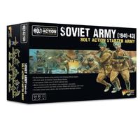 Warlord Games Soviet Army (1940-43) Starter Army - 28mm Scale Plastic Miniatures for Bolt Action Highly Detailed World War 2 Miniatures for Table-top Wargaming