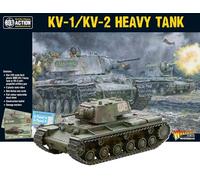 Warlord Games Soviet Army KV1/2 Heavy Tank - 1:56 / 28mm Plastic Scale Model Tank for Bolt Action Highly Detailed World War 2 Miniatures