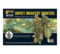 Warlord Games Soviet Army Winter Infantary - 28mm Scale Plastic Miniatures for Bolt Action Highly Detailed World War 2 Miniatures for Table-top Wargaming