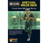 Soviet Naval Brigade - 28mm Scale Metal Miniatures for Bolt Action by Warlord Games - Highly Detailed World War 2 Miniatures for Table-top Wargaming