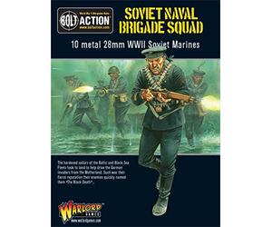 Warlord Games Soviet Naval Brigade - 28mm Scale Metal Miniatures for Bolt Action Highly Detailed World War 2 Miniatures for Table-top Wargaming