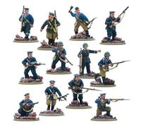 Warlord Games Soviet Naval Brigade Squad - - 28mm Scale Miniatures for Bolt Action Highly Detailed World War 2 Miniatures