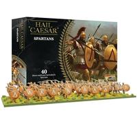 Spartan Infantry - 28mm Scale Plastic Miniatures for Hail Caesar by Warlord Games - Highly Detailed Ancient Era Miniatures for Table-top Wargaming