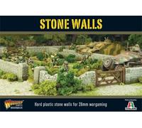 Warlord Games Stone Walls, Tabletop Model Plastic Scenery for Wargames
