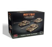 Warlord Games Tiger Ii (8.8Cm) Tank Platoon (3X Plastic) - Brand New And Sealed