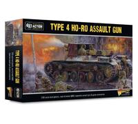 Warlord Games Type 4 Ho-Ro Self-Propelled Gun - 1:56 / 28mm Scale Model Tank for Bolt Action Highly Detailed World War 2 Miniatures for Table-top Wargaming