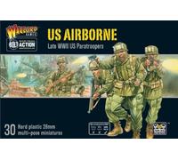 Warlord Games US Airborne - 28mm Scale Plastic Miniatures for Bolt Action Highly Detailed World War 2 Miniatures for Table-top Wargaming