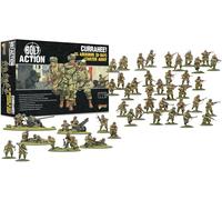 Warlord Games US Airborne (D-Day) Currahee! Starter Army 28mm Scale Plastic Miniatures for Bolt Action Highly Detailed World War 2 Miniatures