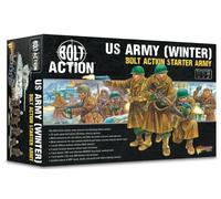 Warlord Games US Army (Winter) Starter Army - 28mm Scale Miniatures for Bolt Action Highly Detailed World War 2 Miniatures for Table-top Wargaming