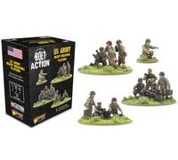 Warlord Games US Heavy Weapons Platoon - 28mm Scale Plastic Miniatures for Bolt Action Highly Detailed World War 2 Miniatures