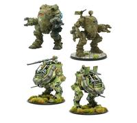 Warlord Games US Light Walker Platoon - Miniature for Konflikt 47 Highly Detailed 28mm Scale Miniature