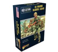 Warlord Games US Marines Raider Squad - 28mm Scale Metal Miniatures for Bolt Action Highly Detailed World War 2 Miniatures for Table-top Wargaming