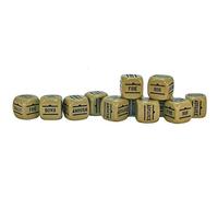 Warlord Games WGB-DICE-12 Accessories, Sand