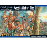 Woodland Indians Tribe - 28mm Scale Plastic Miniatures for Black Powder by Warlord Games - Highly Detailed American War of Independence Miniatures