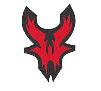 Warlord Power Metal Band Red Patch Badge Embroidered Iron on Applique Souvenir Accessory