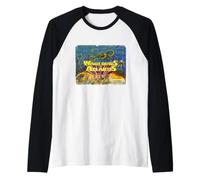 Warlords of Atlantis Retro Sci-Fi Movie Poster Raglan Baseball Tee