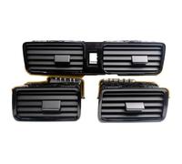Warm Air Outlet For VW For Santana 2013 2014 2015 Left Right Central Conditioning Outlet AC Front Console Vent Grill(3pcs)