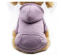 Warm and comfortable pet clothing in various styles, suitable for small and large dogs, autumn and winter coats(Red,L for 3.0-4.2kg)