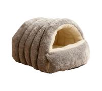 Warm and Foldable Bed for Cats and Puppies - for Sleeping Foldable and Washable | for Kitten Puppy Pet House Apartment Living Room Balcony Cold Weather Christmas, House for Pets Warm E