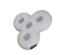 Warm Artificial Perceived Puss Tunnel Bed Highlighting Three Divisions Game and Rest Ideal for Various Conditions Impermeable