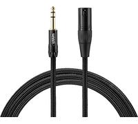Warm Audio XLRm-TRSm-6 Premium Audio Cable (gold-plated connectors, four-conductor Starquad construction and double-reussian shielding for maximum audio quality and superior noise rejection).