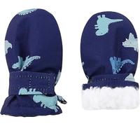 Warm Baby Gloves Skiing Gloves For 2-6 Years Old Birthday Gift Cold Weather Gift Clothing For Babies And Young Children Protective Clothing Blue Dinosaur-1 S
