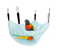 Warm Bird Bed for Cage - Double-Layered Hammock, Soft Cozy Nest, Comfortable Shelter | Parakeet Cage Accessory for Outdoor Aviary, Indoor Playing, Feeding Time, Sleeping Habits, Breeding, Hiding Spot