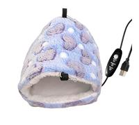 Warm Bird Nest Adjustable USB Heating Pet Hammock Shed | Winter Warm Bird Nest House for Macaws Budgies Cockatiels Finch Lovebird Lay Eggs Breeding Sleeping