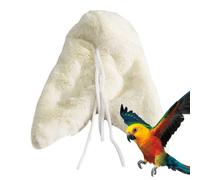 Warm Bird Warmer, Bird Cage Heater - 8.66 Inch White, Velvet Bird Bed Home Solution, Removable Hygiene Nest, Sleeping for Small Pets, Thermal Comfort in Winter, Hiding Place for Parakeets, Accessories