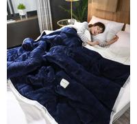Warm Blanket Luxury Thick For Beds Fleece Blankets And Throws Winter Adult Bed Cover Home Soft Blankets Twin Beddin