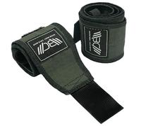 WARM BODY COLD MIND - Premium Cotton Weight Lifting Wrist Wraps for Cross Training, Powerlifting, Deadlift, Weightlifting, Gym, Wrist Straps, Workout, Fitness, Heavy-Duty Suppor (Khaki)