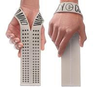 WARM BODY COLD MIND V1 Lifting Wrist Straps for Olympic Weightlifting, Rated at 660 lb, for Weight Lifting Bodybuilding Powerlifting Deadlift Gym Fitness Crossfit, Heavy Duty (White/Black)