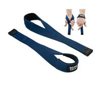 WARM BODY COLD MIND V2 Lifting Wrist Straps for Olympic Weightlifting, Powerlifting, Bodybuilding, Functional Strength Training - Heavy-Duty Cotton Wrist Wraps with Neoprene, Pair