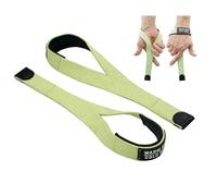 WARM BODY COLD MIND V2 Lifting Wrist Straps for Olympic Weightlifting, Powerlifting, Bodybuilding, Functional Strength Training - Heavy-Duty Cotton Wrist Wraps with Neoprene, Pair