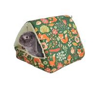 Warm Bunny House - Cozy Cat Houses, Large House Pet Bed | Luxurious Cat Gum, Soft Warm Cat Bed, Portable Sleeping Hideaway for Gat