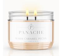 Warm Caramel Pecan Double Wicked Scented Candle