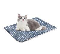 Warm Cat Bed - 89 * 68cm Self Heating Pet Cushion, Thermal Warming Pad Mat, Soft Plush Comfort, Winter Comfort Pet Beds | Winter Sleeping Bed For Kittens Small Puppy Pets Indoor Home