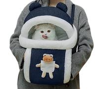 Warm Cat Carrier - Outdoor Pet Carrier Bag, Top Opening Pet Carrier Bags | Long Hard Cat Bag Carrier